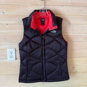 The North Face 550 Down Puffer Vest Purple Lined Women’s Small Outdoor Winter